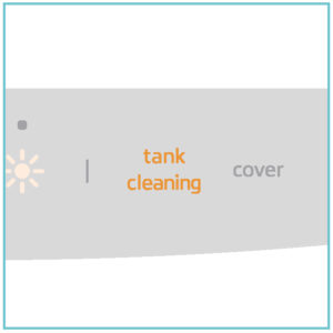 tank cleaningランプ